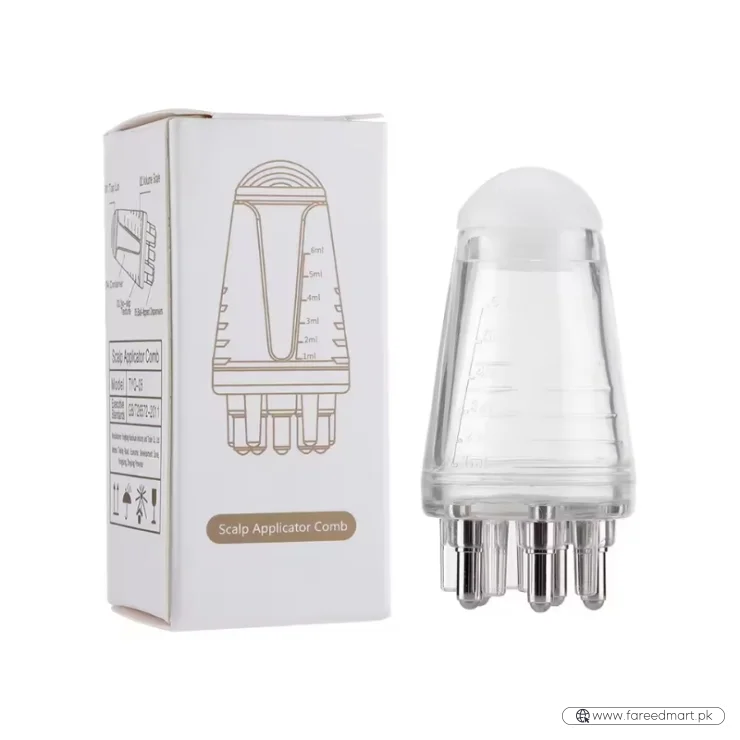2-in-1 Scalp Root Hair Oil Applicator Comb | Hair Growth & Scalp Care Massage Tool