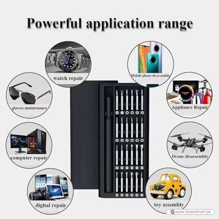 24-in-1 Precision Magnetic Screwdriver Set | Electronics, Phones & Laptop Repair Tool Kit