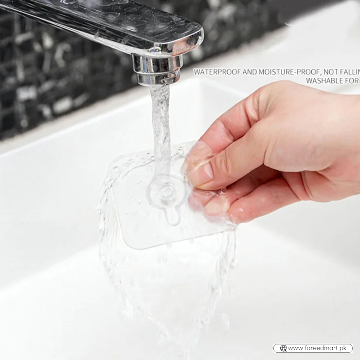 4 PCs Punch-Free Screw Hanger | Non-Marking Wall Hook Stickers | Heavy-Duty Picture & Decor Holder