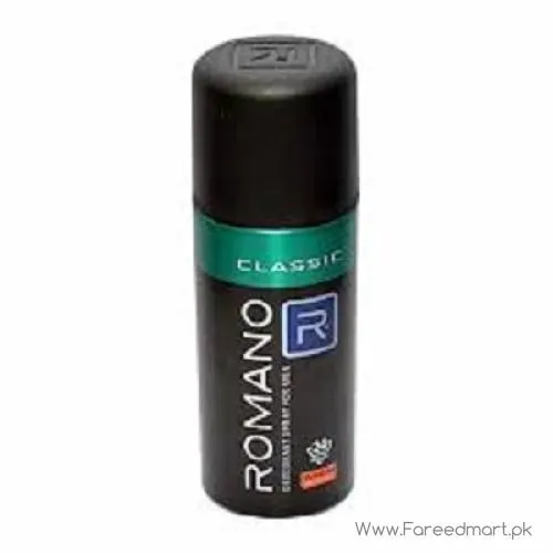 Romano Deodorant Classic Perfume 150Ml