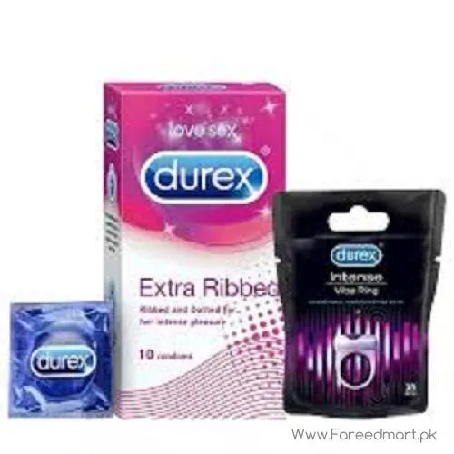 Dotted And Ribbed Condom