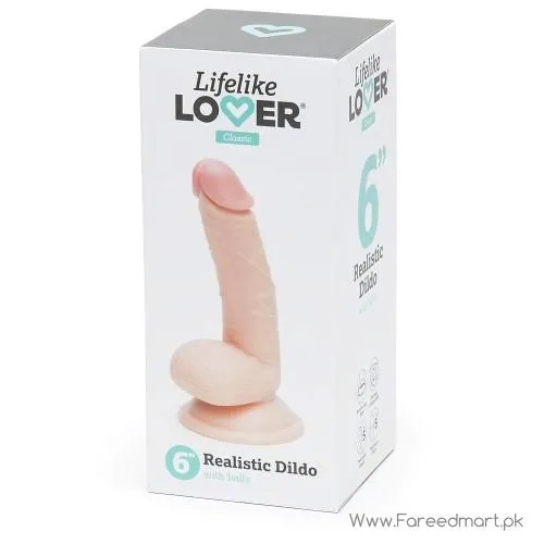 Lifelike Lover Classic Realistic Dildo 6 Inch