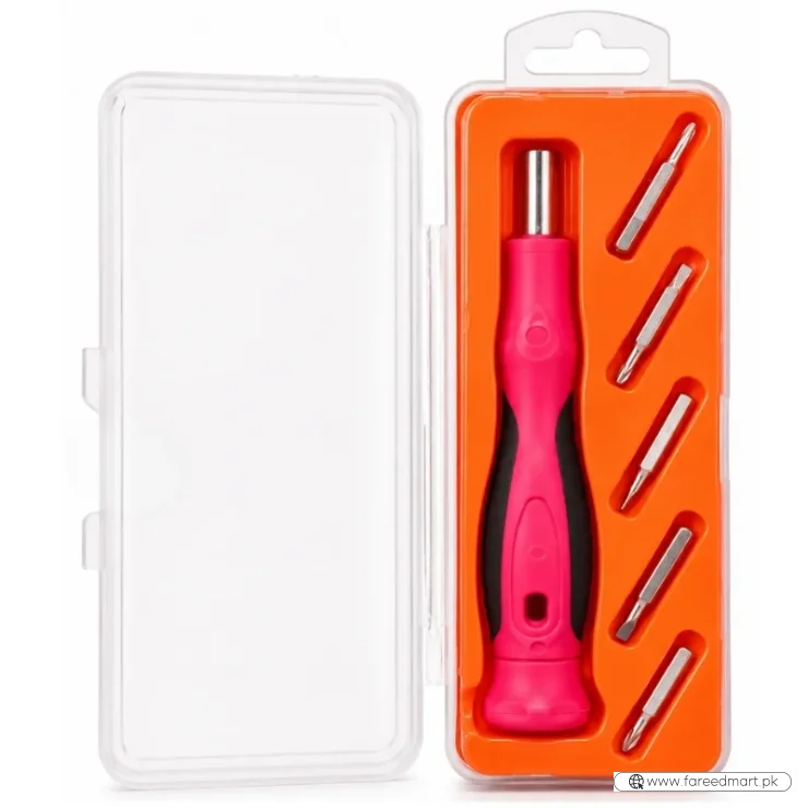 5-in-1 Precision Screwdriver Set | Multi-Bit Repair Tool Kit for Electronics, Gadgets & Home Use