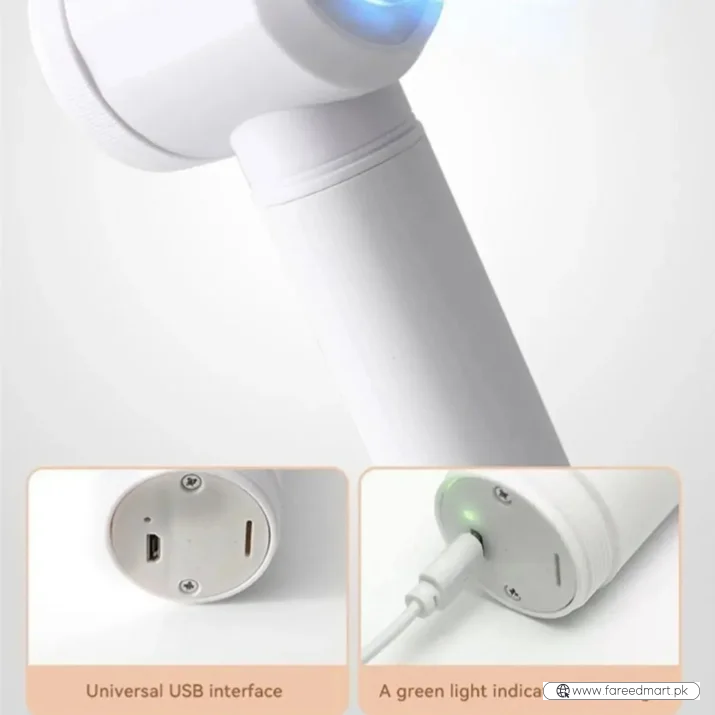 5-in-1 Rechargeable Magic Brush | Handheld Electric Scrubber | 360° Rotating with 3 Replaceable Multipurpose Brush Heads