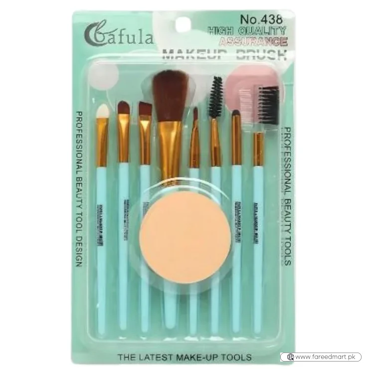 9 PCS Makeup Brush Set | Professional Beauty Tools for Foundation, Blending, Contouring & Eyeshadow | Soft Synthetic Bristles | Pink
