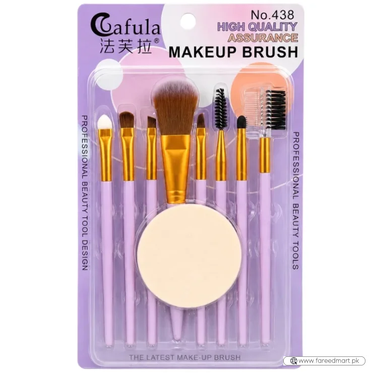 9 PCS Makeup Brush Set | Professional Beauty Tools for Foundation, Blending, Contouring & Eyeshadow | Soft Synthetic Bristles | Pink
