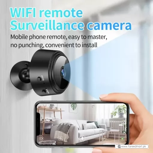 A9 1080P HD Magnetic WiFi Mini Camera | Wireless Security Camera with Night Vision & HDSF App Support