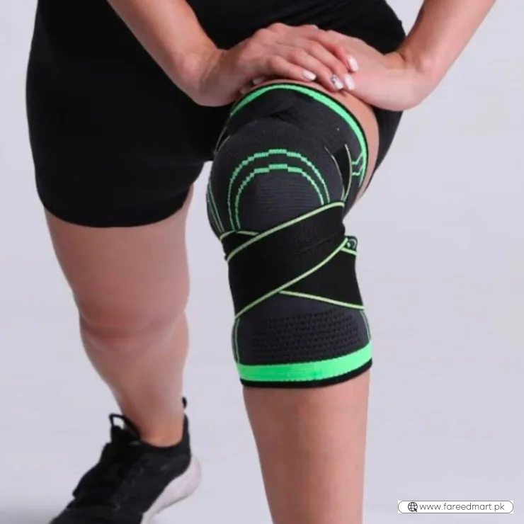 Adjustable 3D Knee Support Band with Patella Gel Pad & Anti-Slip Grip