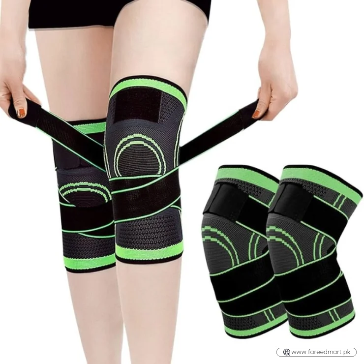 Adjustable 3D Knee Support Band with Patella Gel Pad & Anti-Slip Grip