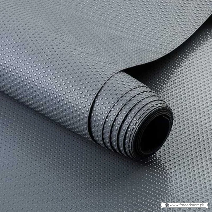 Anti-Slip Fridge & Shelf Mat | Waterproof Washable Liner for Kitchen Drawers Cabinets | Dark Grey