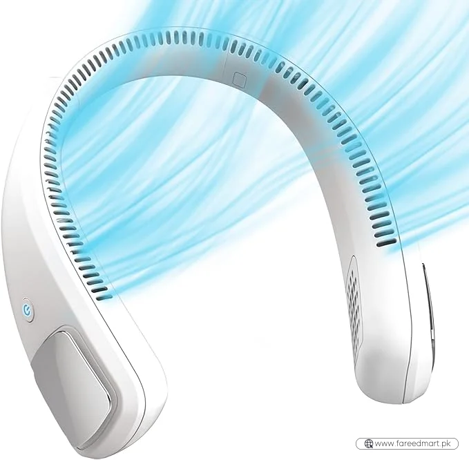 Arctic Air Freedom Wearable Neck Fan & Air Purifier | USB Rechargeable 3-Speed Personal Cooler for Indoor Outdoor Travel