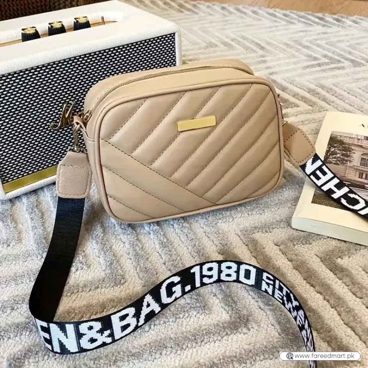 Aura Cream Leather Handbag for Girls & Women | Stylish Shoulder & Crossbody Bag | Daily Use & Gift