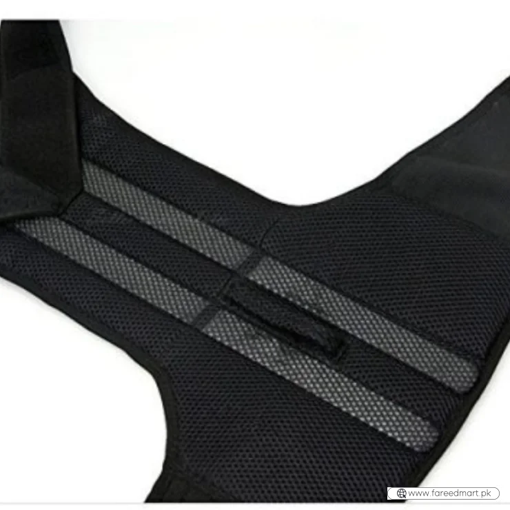 Back Pain Relief Posture Corrector Belt | Adjustable Support for Spine, Shoulder & Lumbar Alignment | Medium