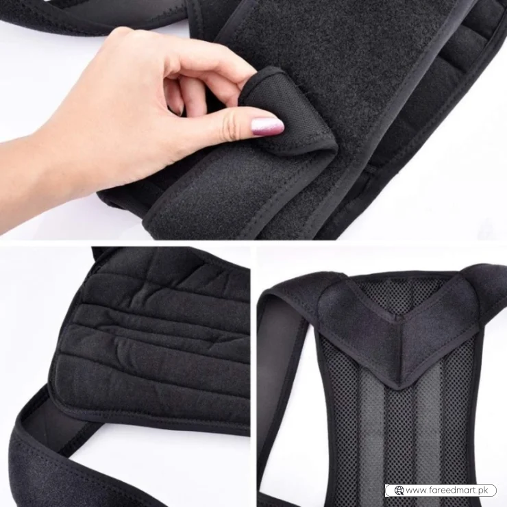 Back Pain Relief Posture Corrector Belt | Adjustable Support for Spine, Shoulder & Lumbar Alignment | XXXL