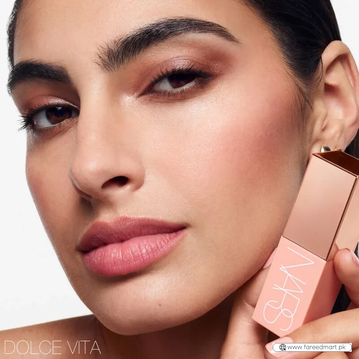 Behave | NARS Afterglow Liquid Blush 7ml Buildable Hydrating Blush with Sodium Hyaluronate and Vegan Protein