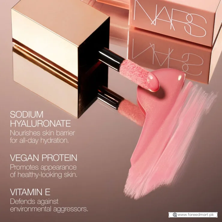 Behave | NARS Afterglow Liquid Blush 7ml Buildable Hydrating Blush with Sodium Hyaluronate and Vegan Protein