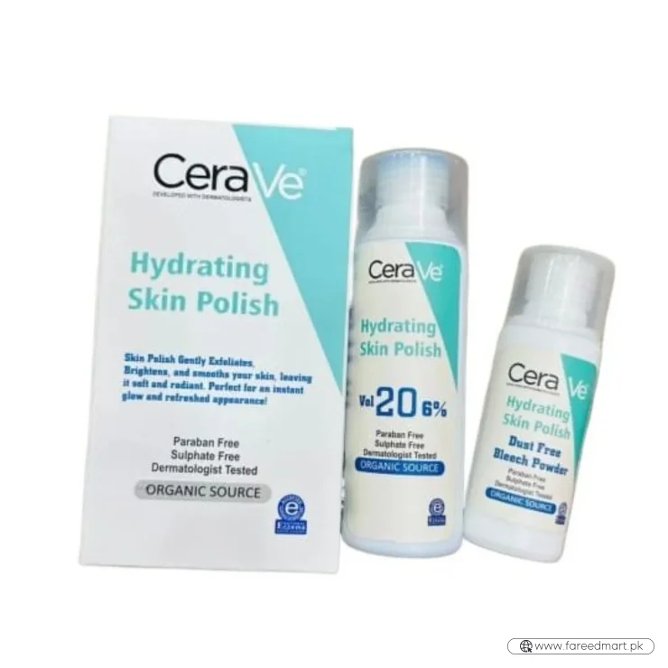 CeraVe Hydrating Skin Polish | Gentle Exfoliating & Moisturizing Face Scrub