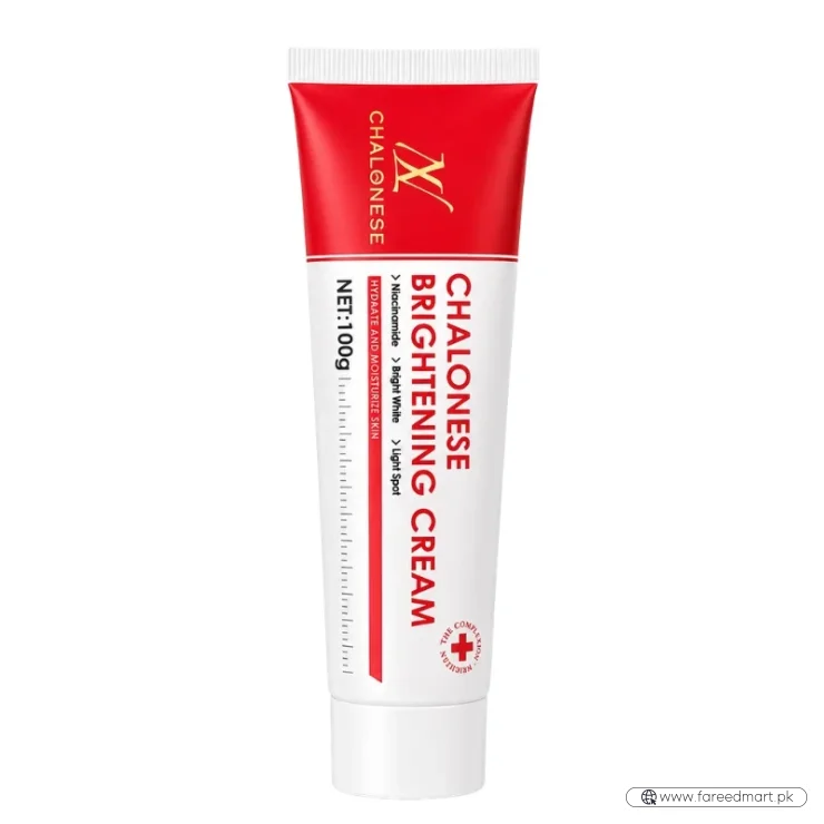 Chalonese Advanced Spot Fading Glow Cream | Brightening Face Cream with Niacinamide, Alpha-Arbutin & Tranexamic Acid | Dark Spot & Uneven Skin Tone Care | 20g