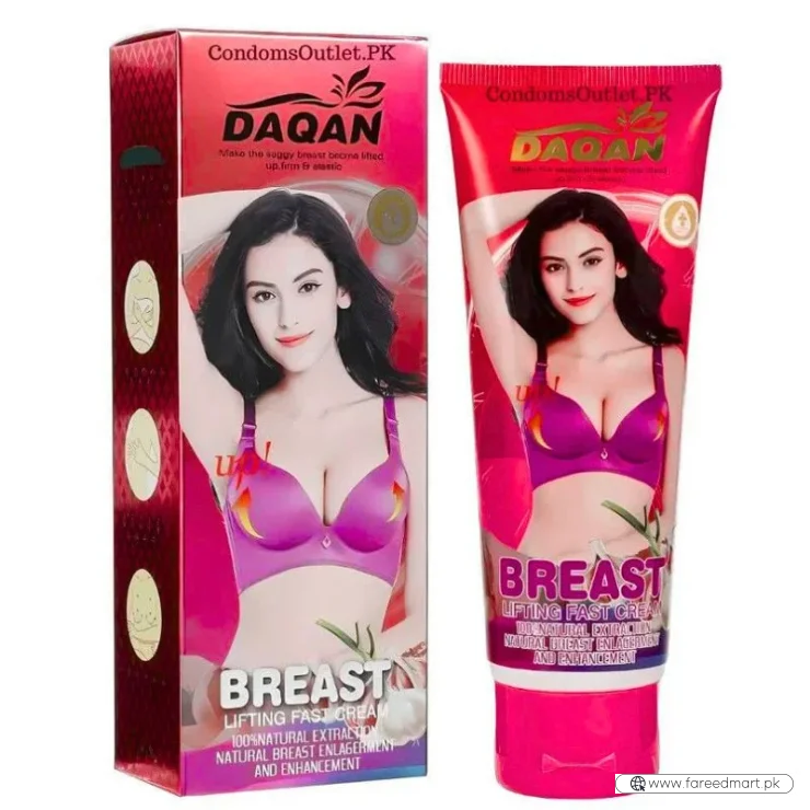 Daqan Breast Lifting Fast Cream  | Firming, Tightening & Skin-Nourishing Herbal Formula