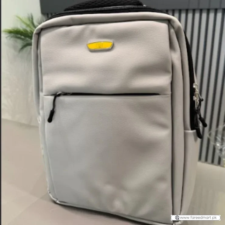 Dell Laptop Backpack | Lightweight, Durable & Water-Resistant Travel Bag | Light Silver