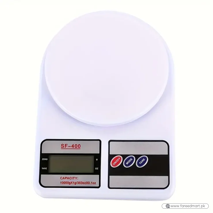 Digital Kitchen Weighing Scale | 10kg Capacity | High-Precision LCD with Tare Function
