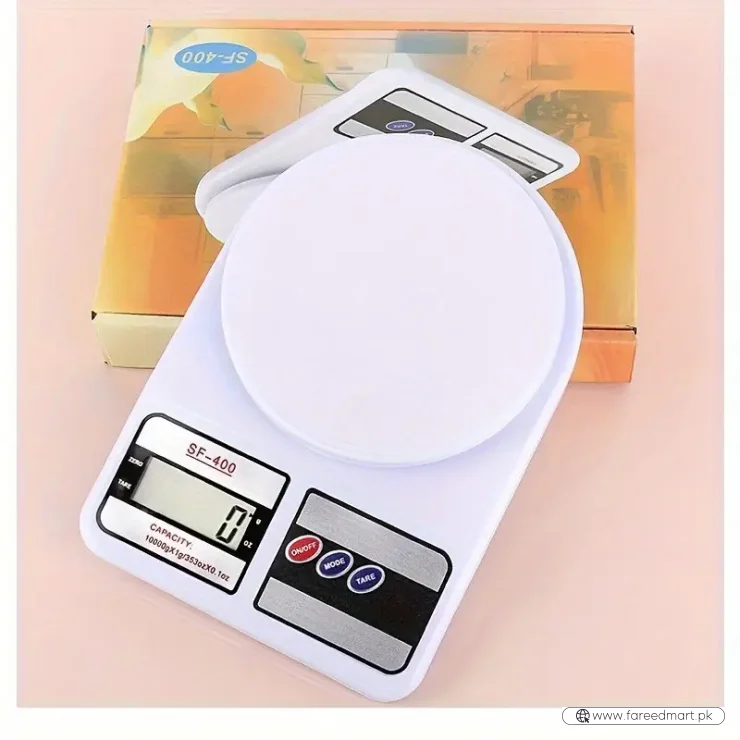 Digital Kitchen Weighing Scale | 10kg Capacity | High-Precision LCD with Tare Function