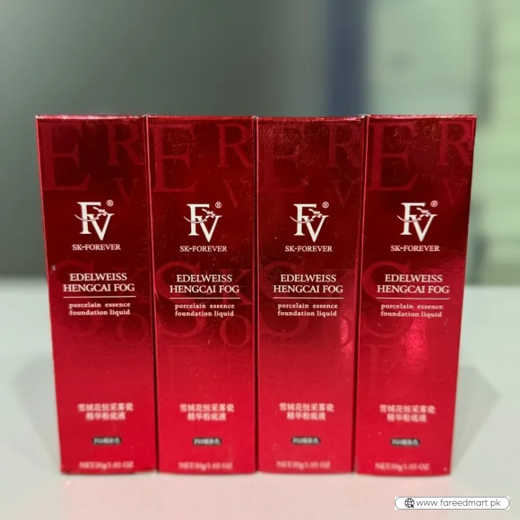 FV Refreshing Essence Foundation 30g | Moisturizing Long-Lasting Liquid Base Makeup