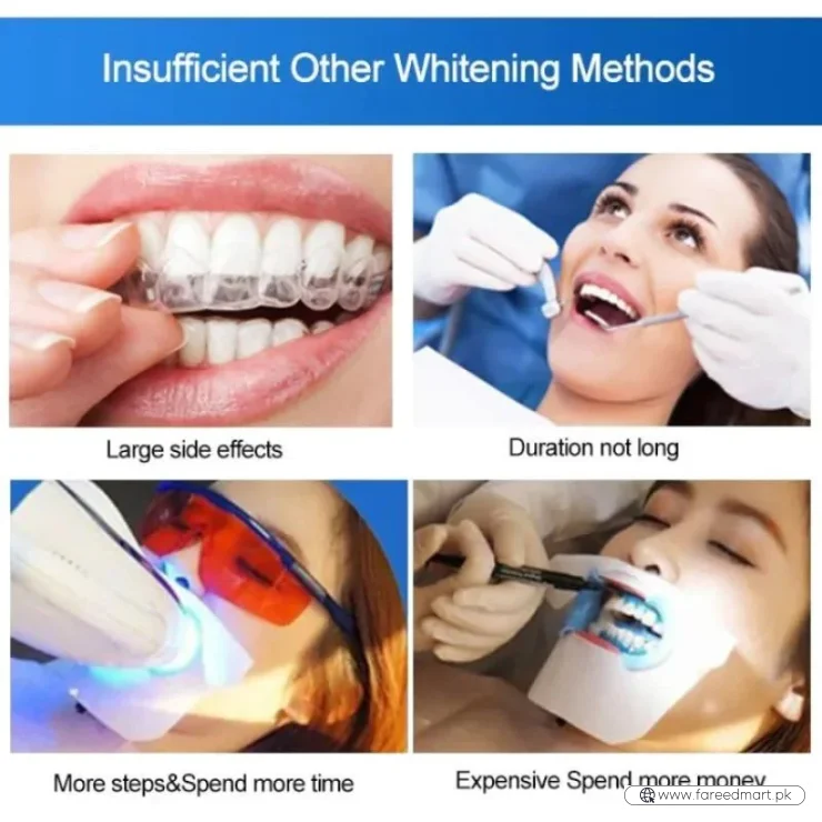 Gegemoon 3D Teeth Whitening Strips | Professional 7-Day Whitening Kit | Enamel Safe Whitening Strips | Deep Stain Removal | Mint Flavor | 7 Pairs