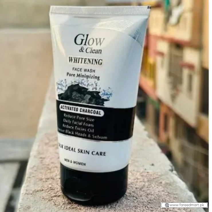 Glow & Clean Charcoal Face Wash | Deep Cleansing Oil Control & Pore Care