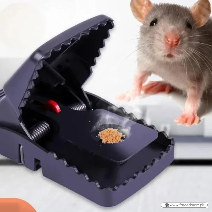Heavy Duty Plastic Mouse Trap | Reusable Mouse Catcher | Best Quality Rodent Trap