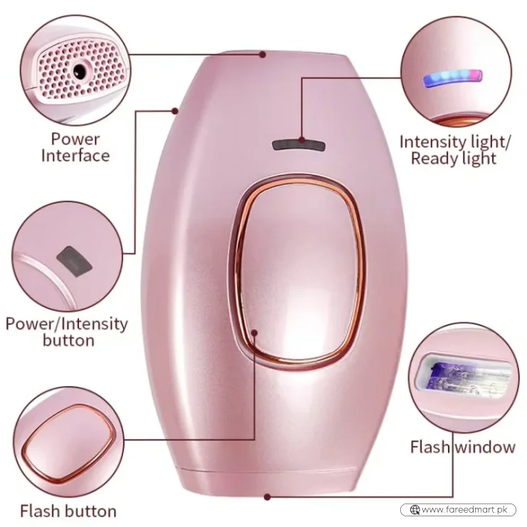 IPL Laser Hair Removal Device  | Permanent Hair Reduction Epilator | Painless Body Hair Remover