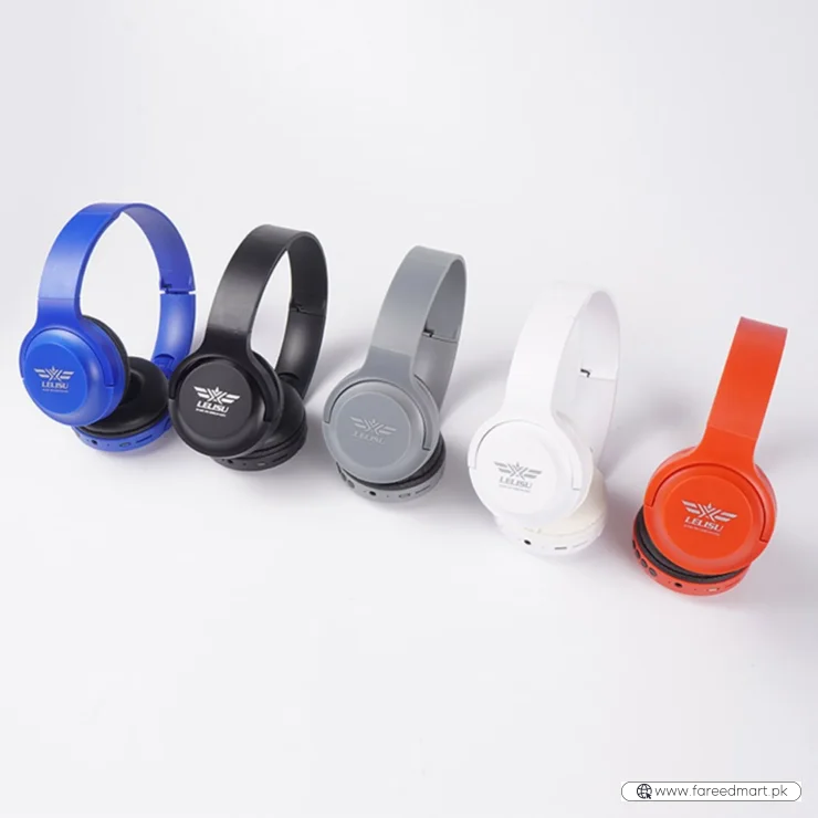 Lelisu LS-212 Wireless Stereo Headphones | Bluetooth Headset for Smartphones, Tablets & MP3/MP4