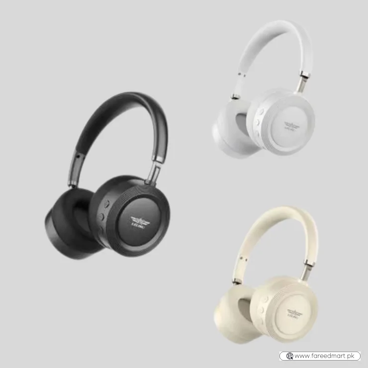 Lelisu LS-253 Wireless Headphones | Bluetooth Over-Ear Headset with Type-C Charging