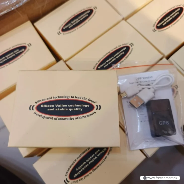 Mini Magnetic GPS Tracker with Real-Time Location, Voice & Route Recording
