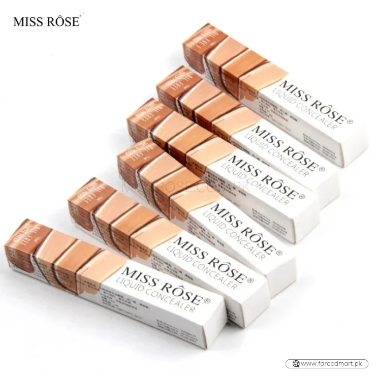 MISS ROSE Liquid Concealer | Fair | Waterproof High-Coverage Formula (5ml)