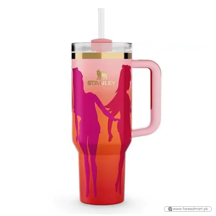 Pink Barbie Stanlay Tumbler | H2.0 Tumbler 1.18L Limited Edition Double Wall Vacuum Insulated