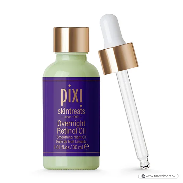 Pixi Overnight Retinol Oil 30ml Youth-Preserving Night Treatment with Peptides and Ceramides
