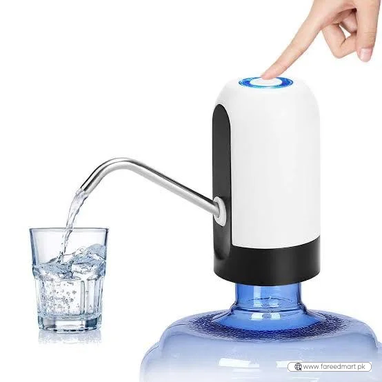 Portable Electric Automatic Water Pump & Dispenser | USB Rechargeable, Hygienic, Easy-to-Use