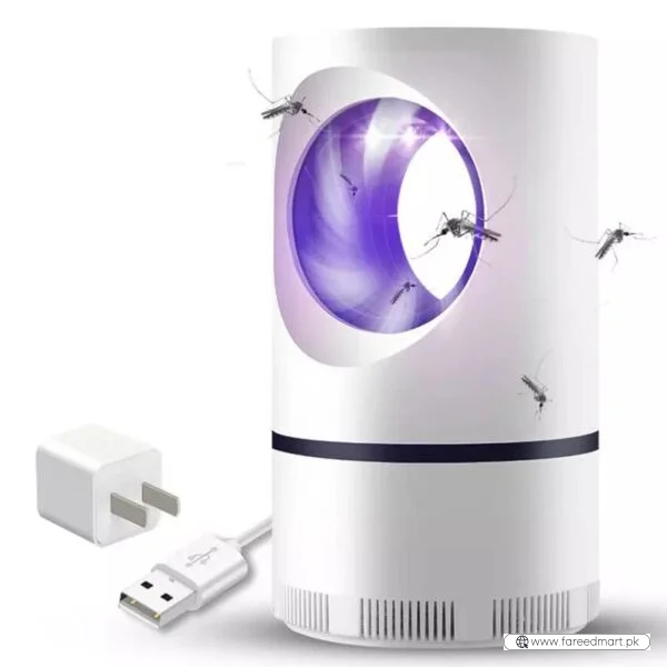 Portable USB Mosquito Killer Lamp | Safe, Silent & Chemical-Free Insect Trap for Home & Travel