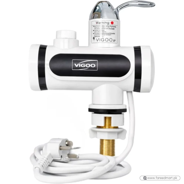 Premium Electric Instant Heating  Faucet  | Digital Temperature Display | Metal handle |  Kitchen & Bathroom Hot Water Tap