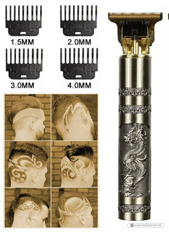 Professional T9 Trimmer | Metal Body | Hair & Beard Trimmer | Precision Grooming Tool