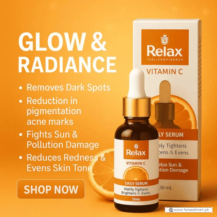 Relax Vitamin C Serum 30ml | Brightening, Firming & Even Skin Tone