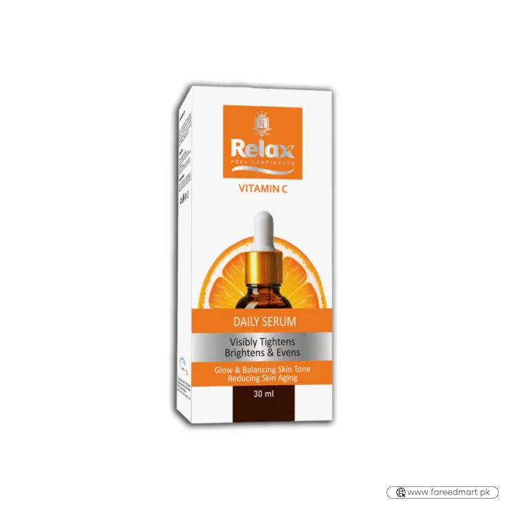 Relax Vitamin C Serum 30ml | Brightening, Firming & Even Skin Tone