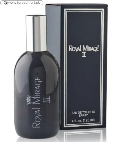 Royal Mirage II Eau de Toilette Black Bottle 120ml