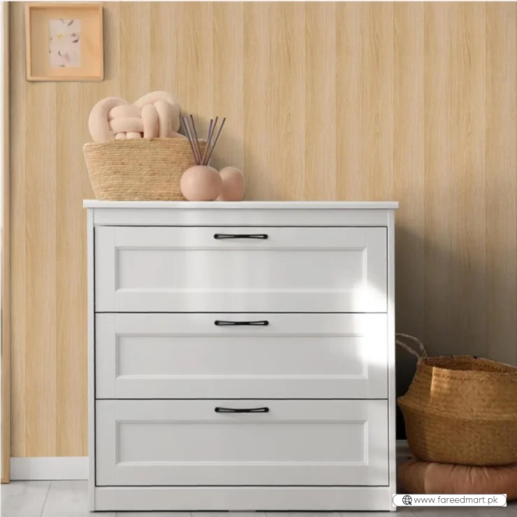 Self-Adhesive Wooden Sheet | Peel & Stick Wallpaper for Furniture Walls Kitchen Decor  | YM501
