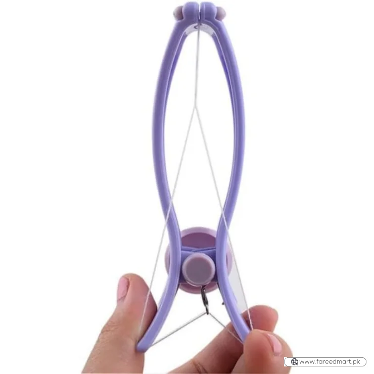 Sipne Face and Body Hair  Threading System | Cotton Threading Device for Eyebrows Face & Body | Random Color