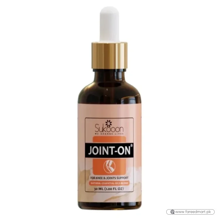 Sukoon Joint-On Essential Oil Blend | Natural Pain Relief for Joints, Knees, and Back (30ml)