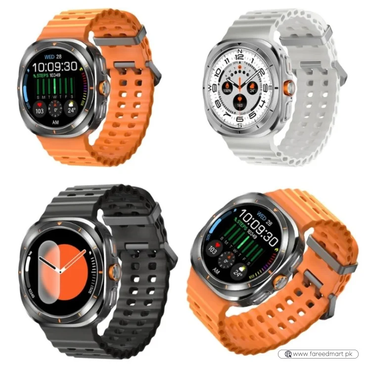 TF7 Ultra Smart Watch | Metal Body, AMOLED Display, Bluetooth Calling, Fitness & Health Tracker