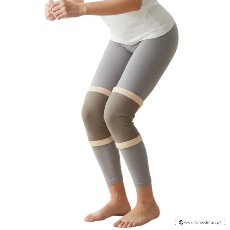 Unisex Wool Knee Warmers Pair |  Warm Elastic Fit, Plain design | Winter Wear for Men & Women | Random Colors