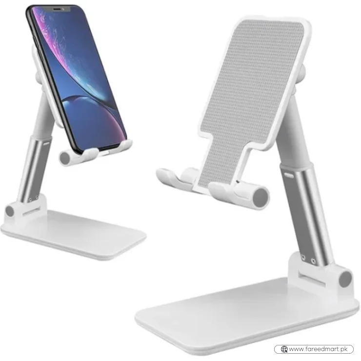 Universal Foldable Mobile & Tablet Stand | Adjustable Multi-Angle Holder